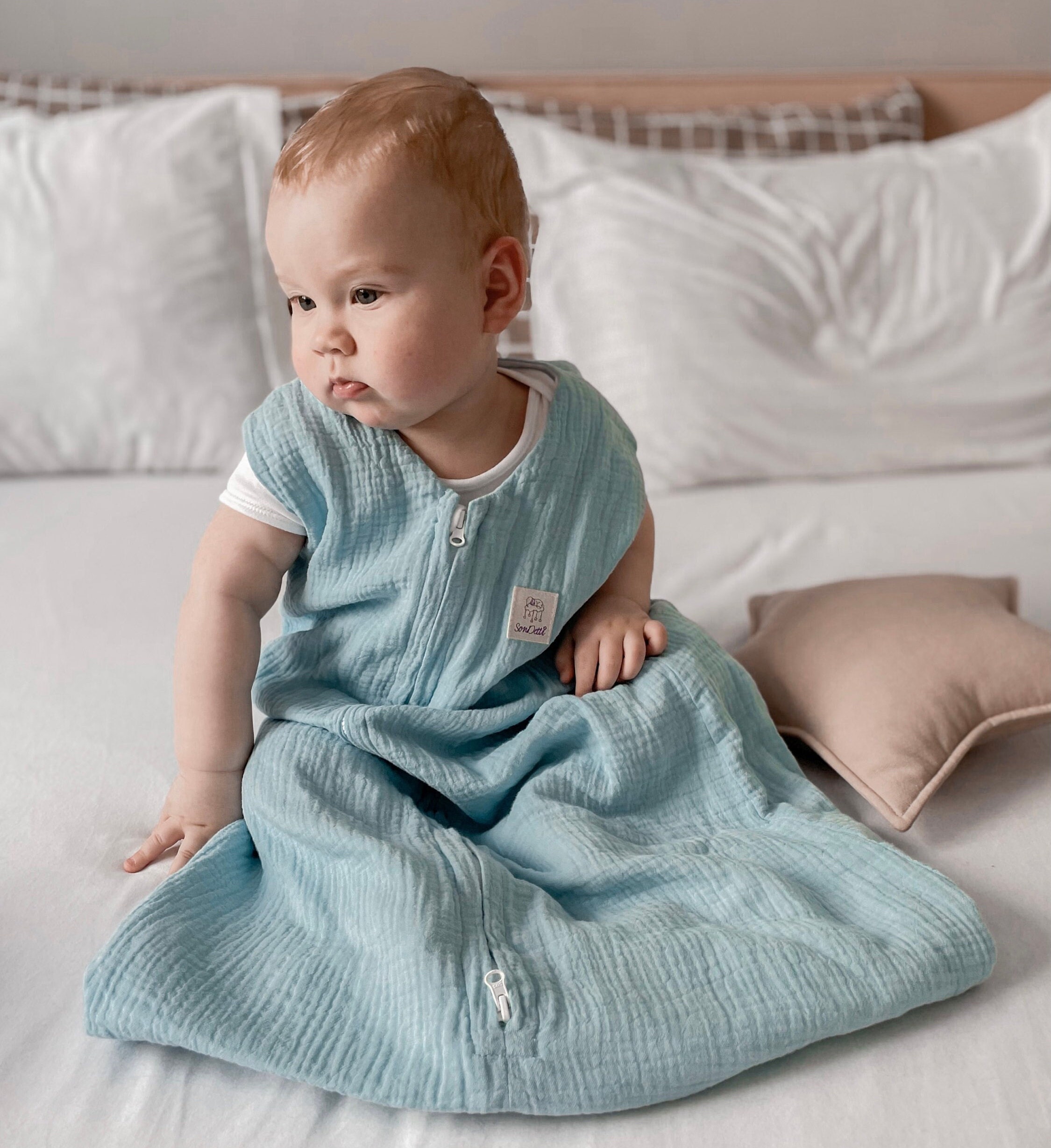 muslin baby sleep sack