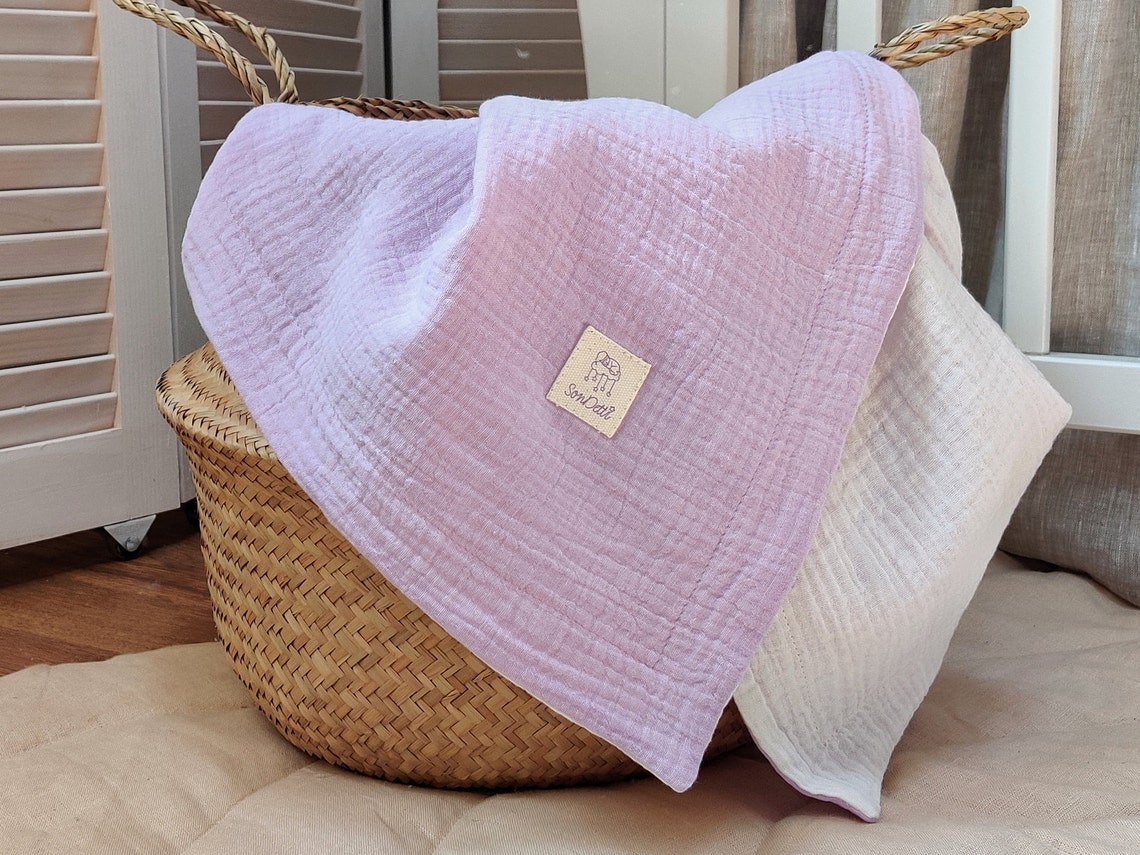 Custom baby name blanket personalized muslin baby blanket Etsy