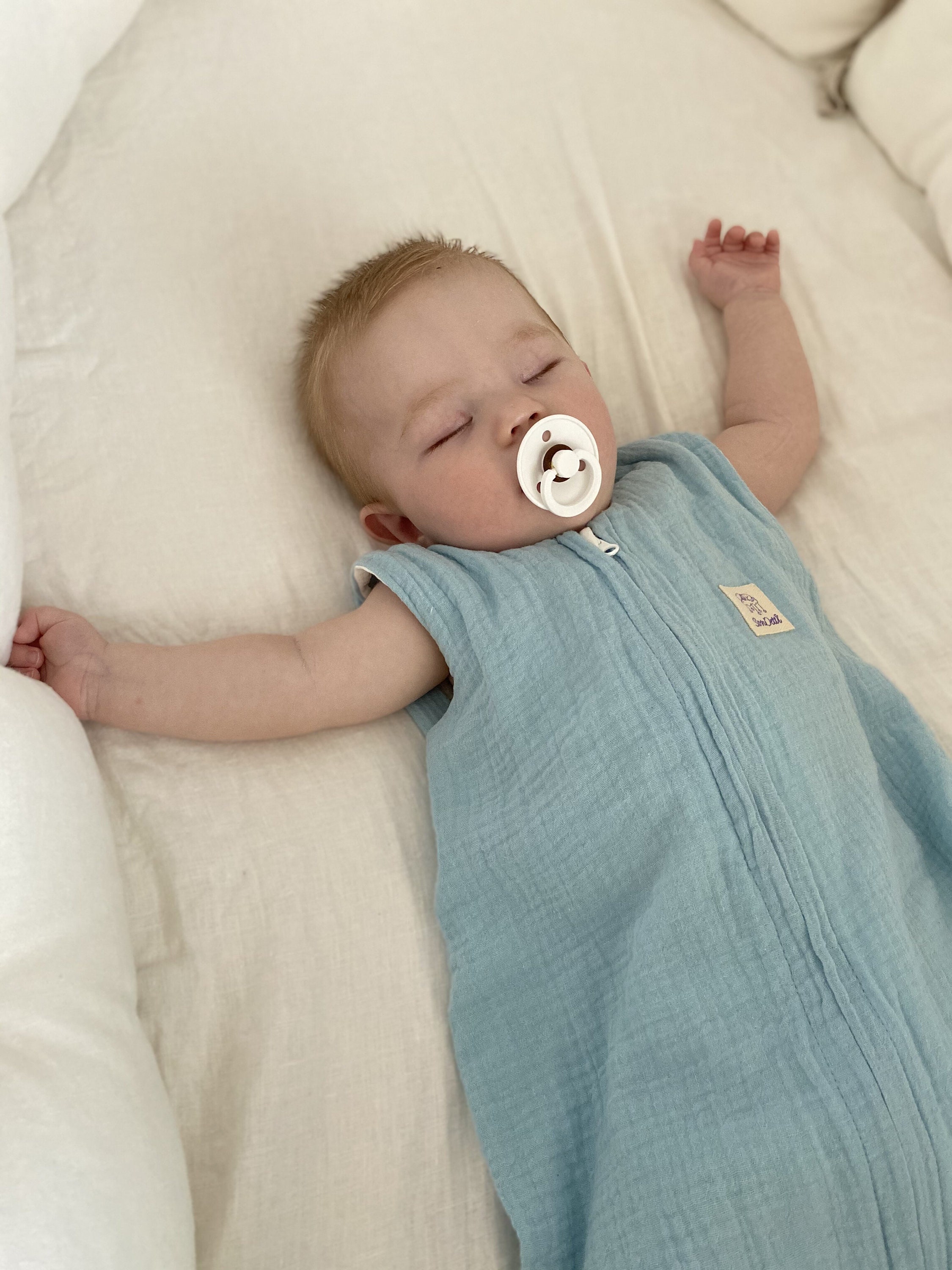 Muslin baby sleep sack personalized baby sleep bag Etsy