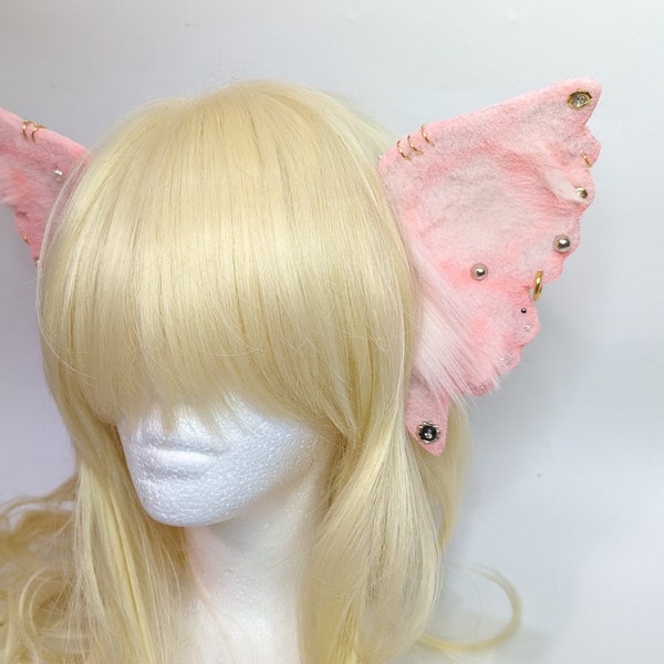 Portals Inspired Fairy Ears | Realistic Faux Fur Ears | Headband Custom Ears