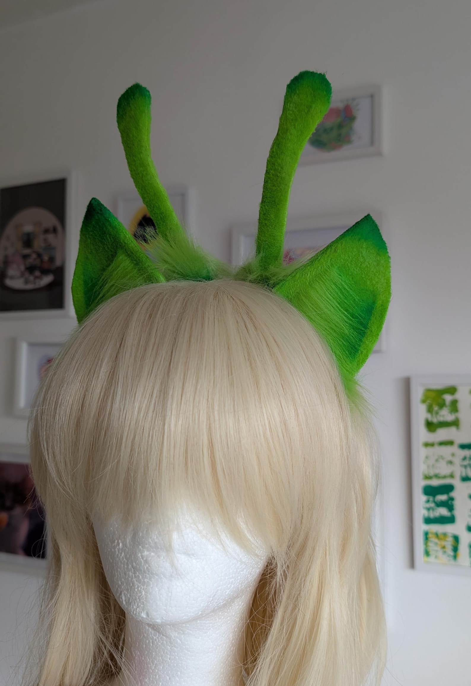 Glorp Alien Cat Cosplay Ears Custom Space Kitten - Etsy