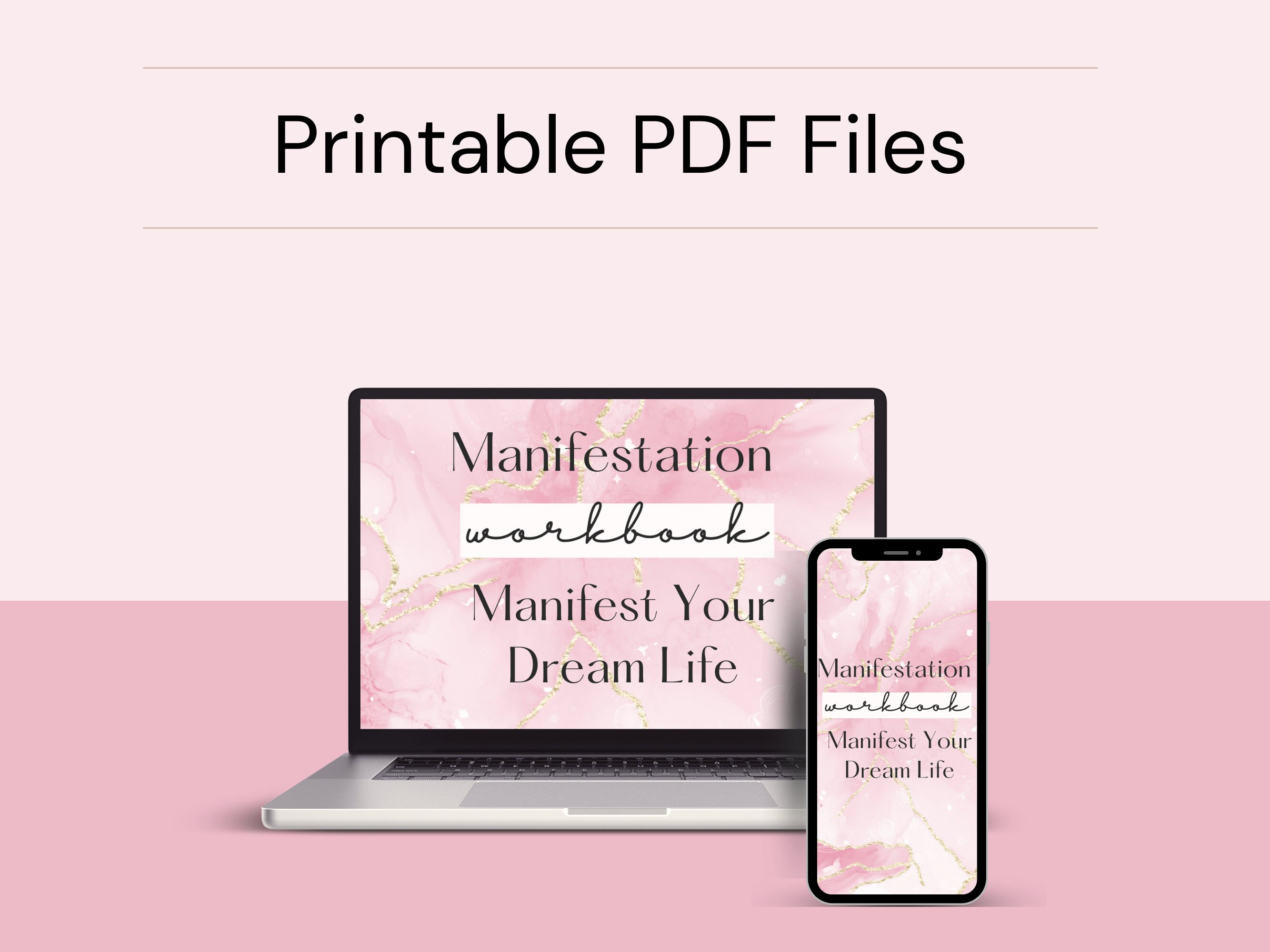 Printable Manifestation Workbook | Manifestation Guide | Law of ...