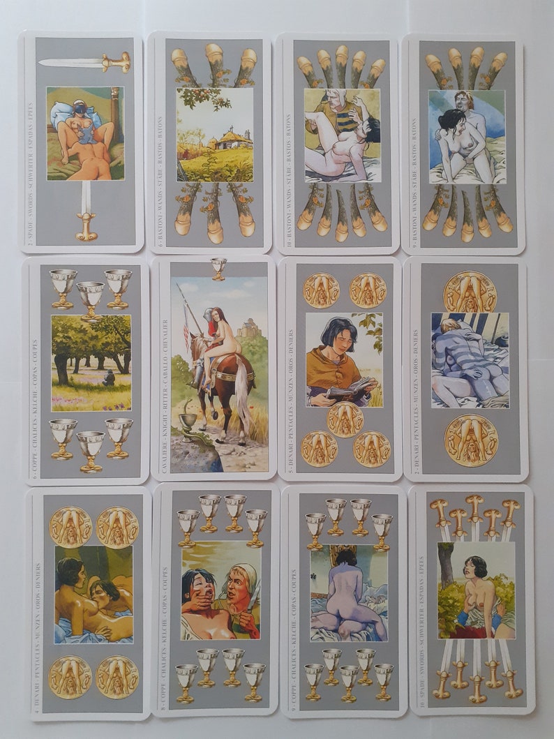Tarot Decameron Set in Russian Book 272 pages 78 card Etsy