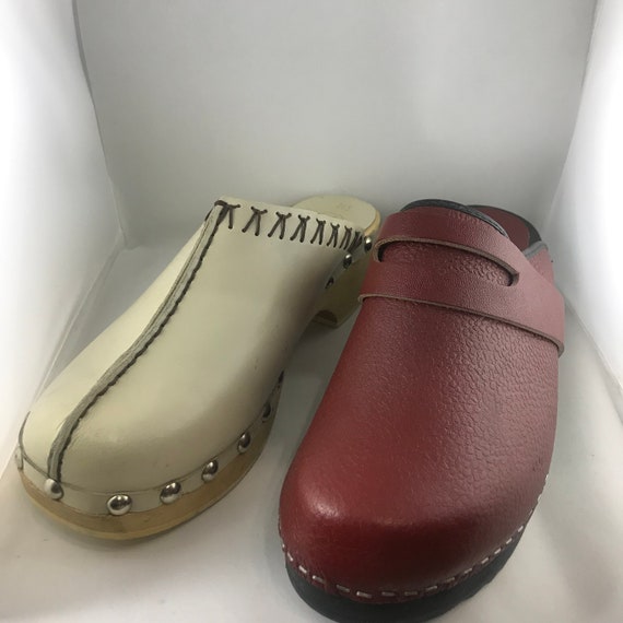 CEBO (ЦЕБО, Ceske Boty) clogs 70s