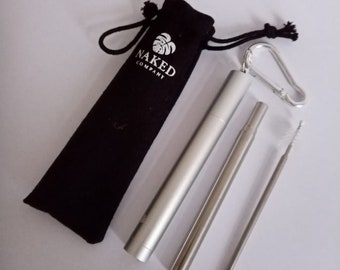 Stainless Steel Telescopic Straw