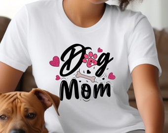 Dog Mom Tshirt, Dog Mama Shirt, Dog Mom Gift, Dog Mom T shirt, Dog Mom T-Shirt, Dog Mom Shirt, Fur Mama, Dog Mom Shirt for Women