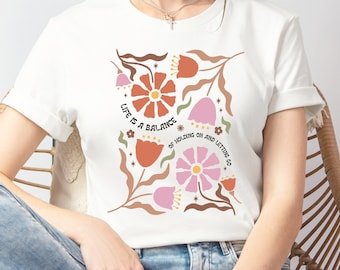 Floral Shirt, Boho  Flowers shirt  Boho Wildflowers Tshirt, Floral Nature Shirt,  Flowers Lover Graphic TShirt
