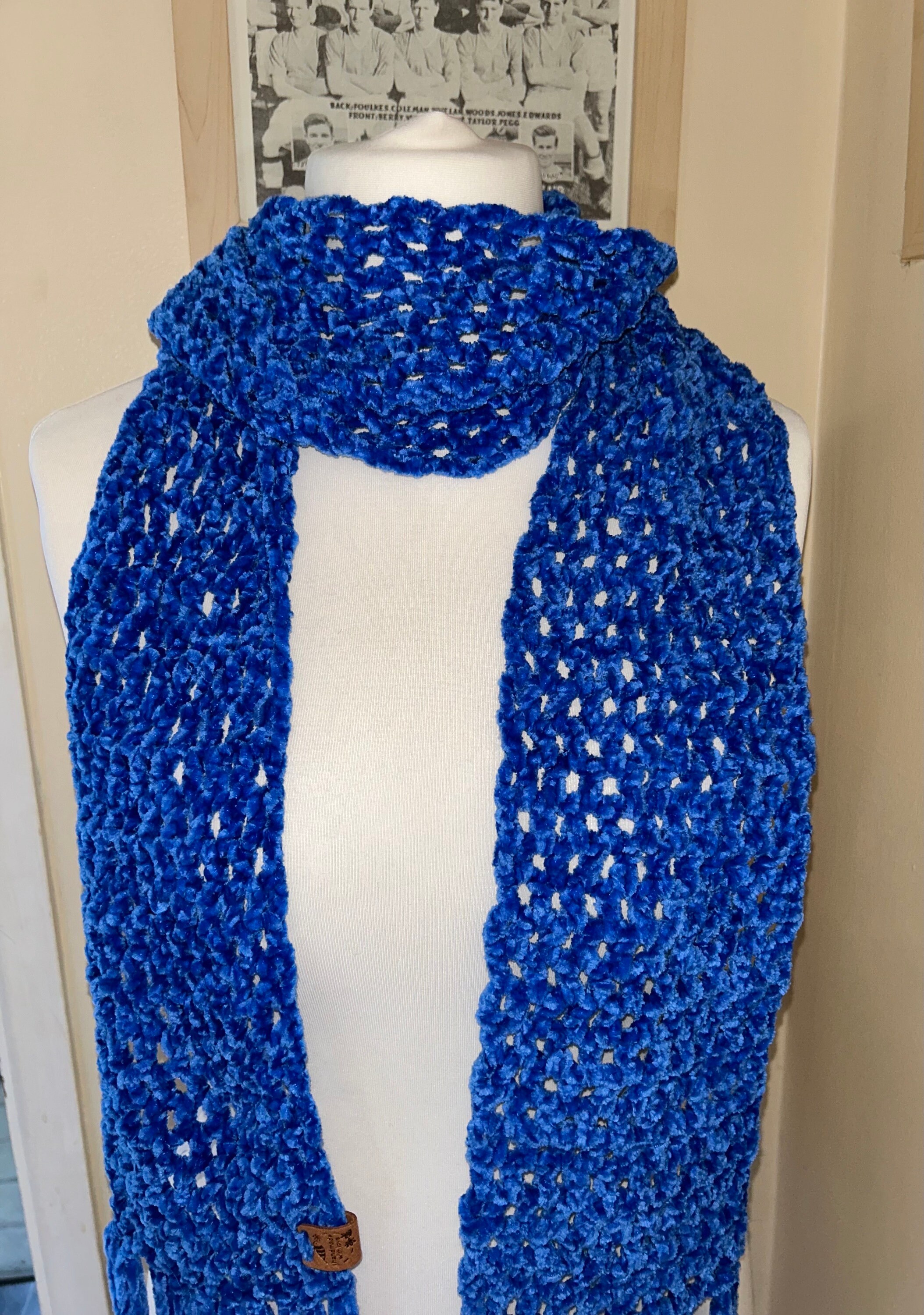 Sciarpa di ciniglia Italia