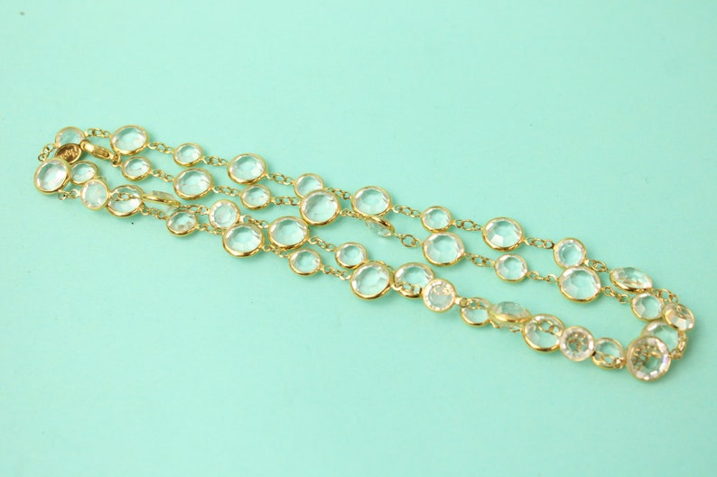 Vintage Napier glamorous crystal necklace
