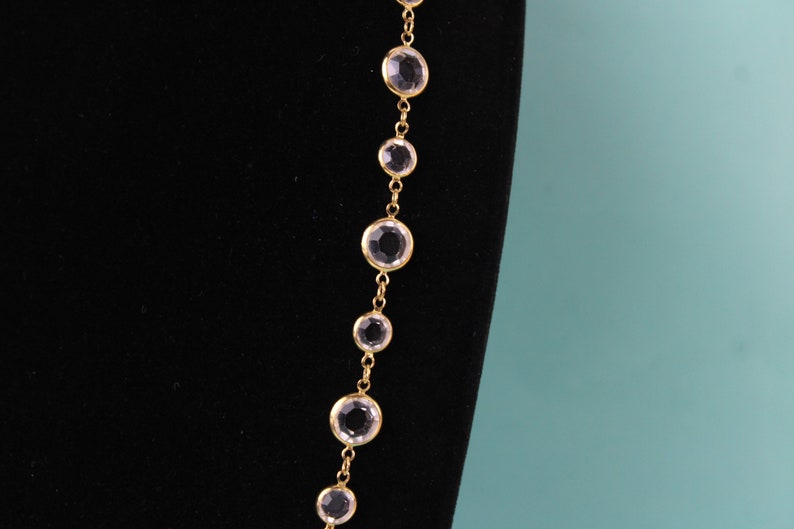 Vintage Napier glamorous crystal necklace