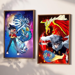 Beyblade Tyson And Kai A2 Poster Bundle