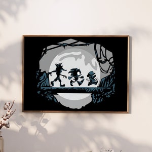 Three Heroes | Minimalist Art Gaming Poster