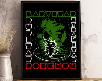 Larvitar Evolution Poster