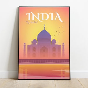 India | Taj Mahal Poster
