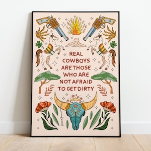 Real Cowboys Poster