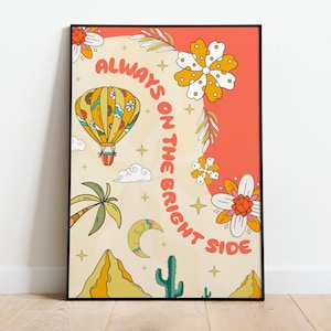 Altijd op de stralende kant poster