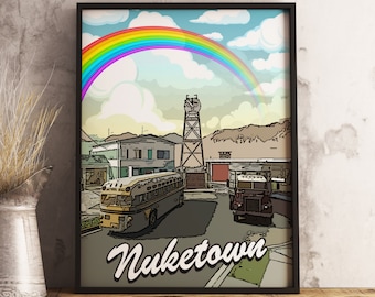 Original Rainbow Nuke Poster