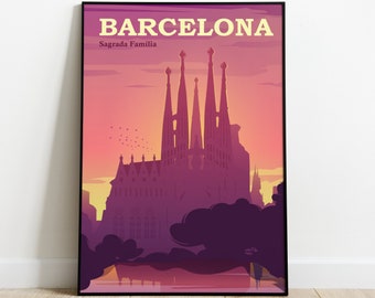 Barcelona | Sagrada Familia Poster