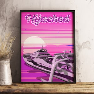 Poster gekaapte kaart