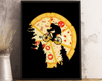 TMNT Pizza Poster