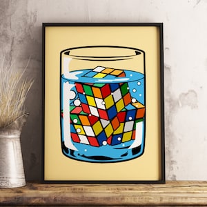 Rubiks Cube Poster