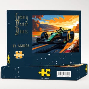 F1 Jigsaw Puzzles - Etsy