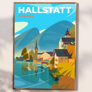 Austria | Hallstatt Poster