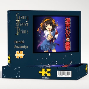 Haruhi Jigsaw Puzzle | Premium 1000, 500, 100 or 48 Pieces | Jigsaw Puzzle Gifts | Premium Jigsaw Pieces | Jigsaw Puzzle Present