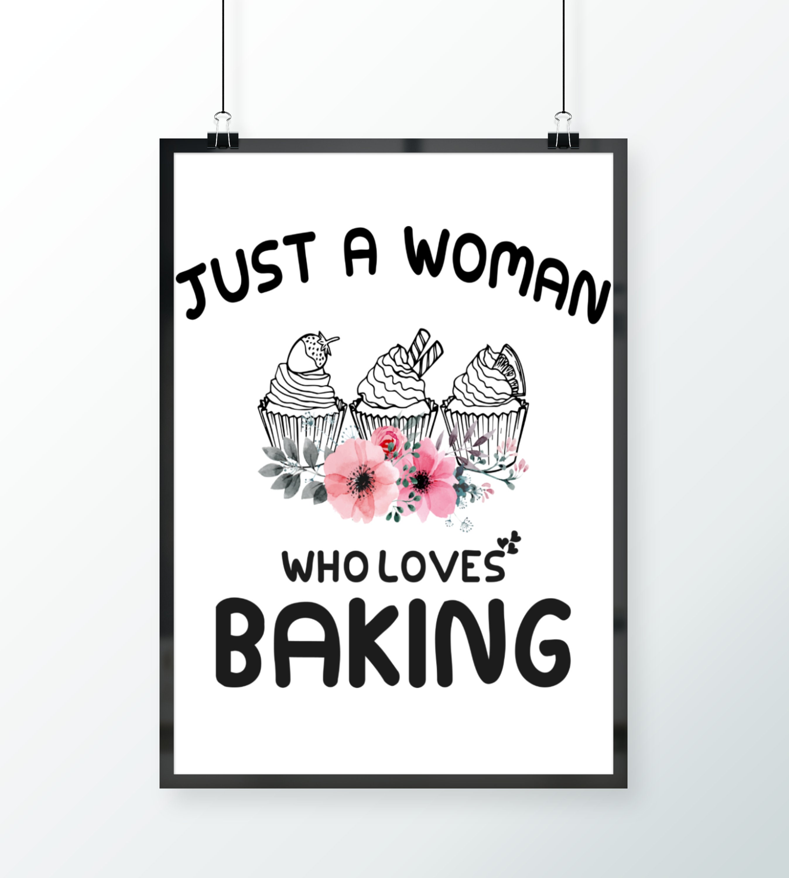 Baking Lover Poster Etsy