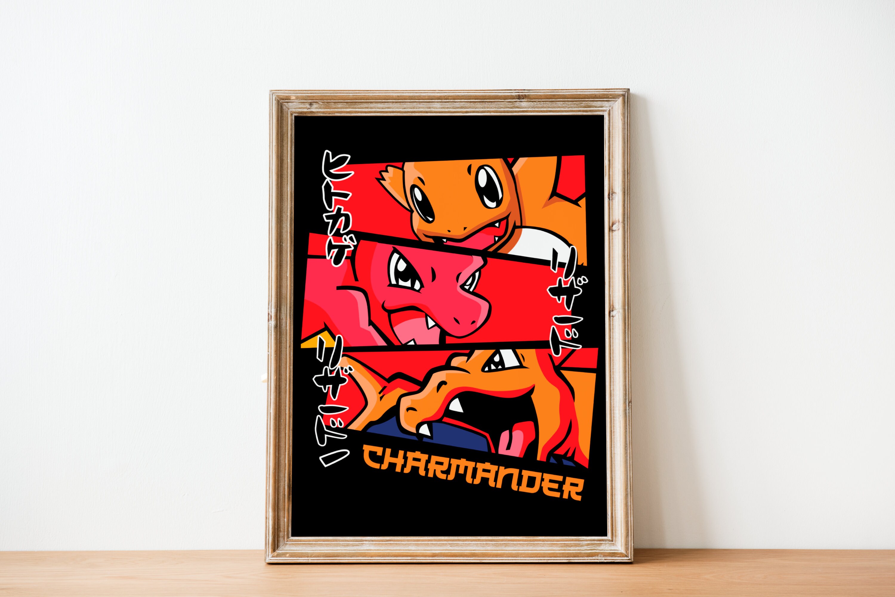 Charmander Evolution Poster - Etsy UK