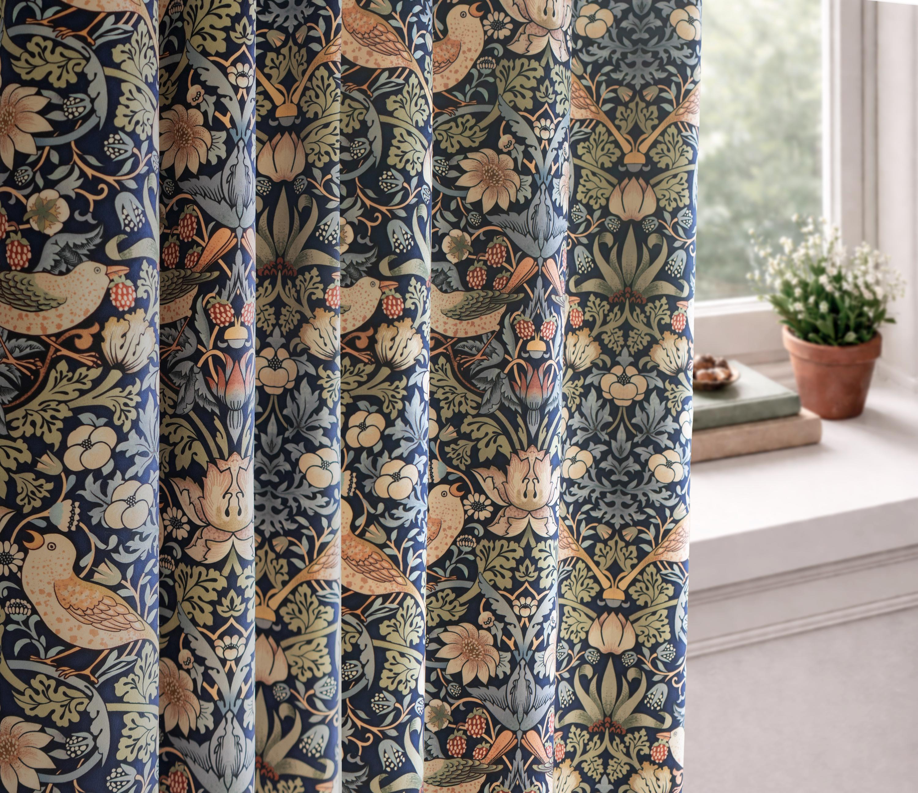 William morris curtains - Etsy 日本