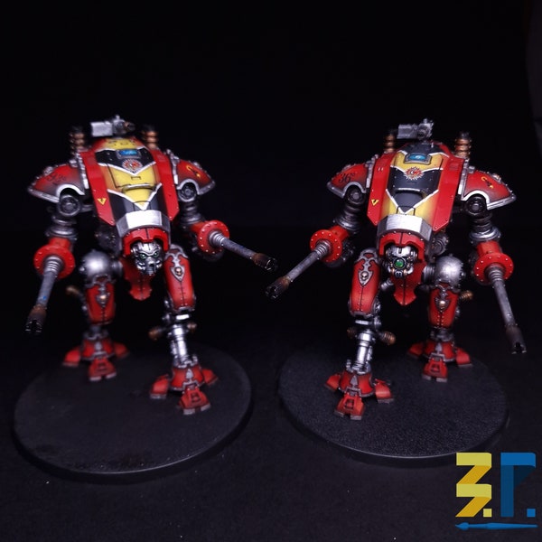 Armiger Warglaives Helverins (2 model) painted commission