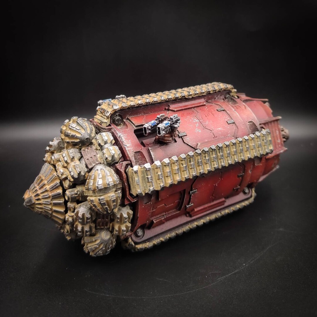 Terrax Pattern Termite Assault Drill Painted Commission Etsy