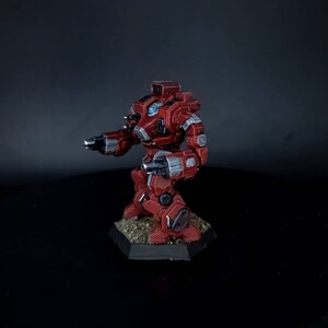 Loki hellbringer Battletech Mechwarrior Miniature Commission Painted - Etsy