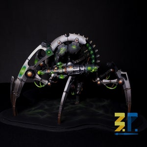 Necron Seraptek Heavy Construct With Synaptic Obliterators Painted ...