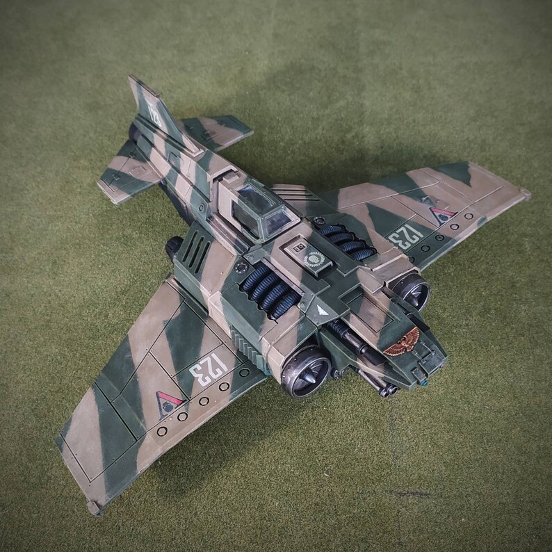 Imperial Navy Thunderbolt Heavy Fighter painted