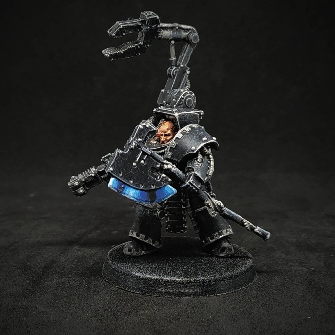 Iron Hands Legion 30k Iron Father Painted Commission Etsy