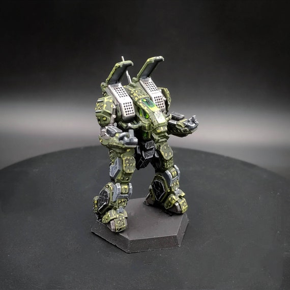 Archer Battletech Mechwarrior Commission Painted - Etsy