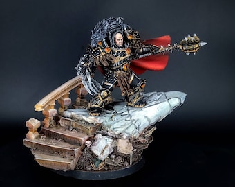AngelGiraldeZ on X: Horus the Warmaster!! Painted for Games Workshop 😄   / X