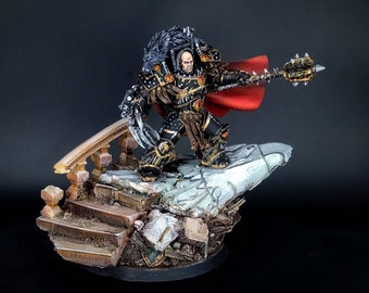 AngelGiraldeZ on X: Horus the Warmaster!! Painted for Games Workshop 😄   / X