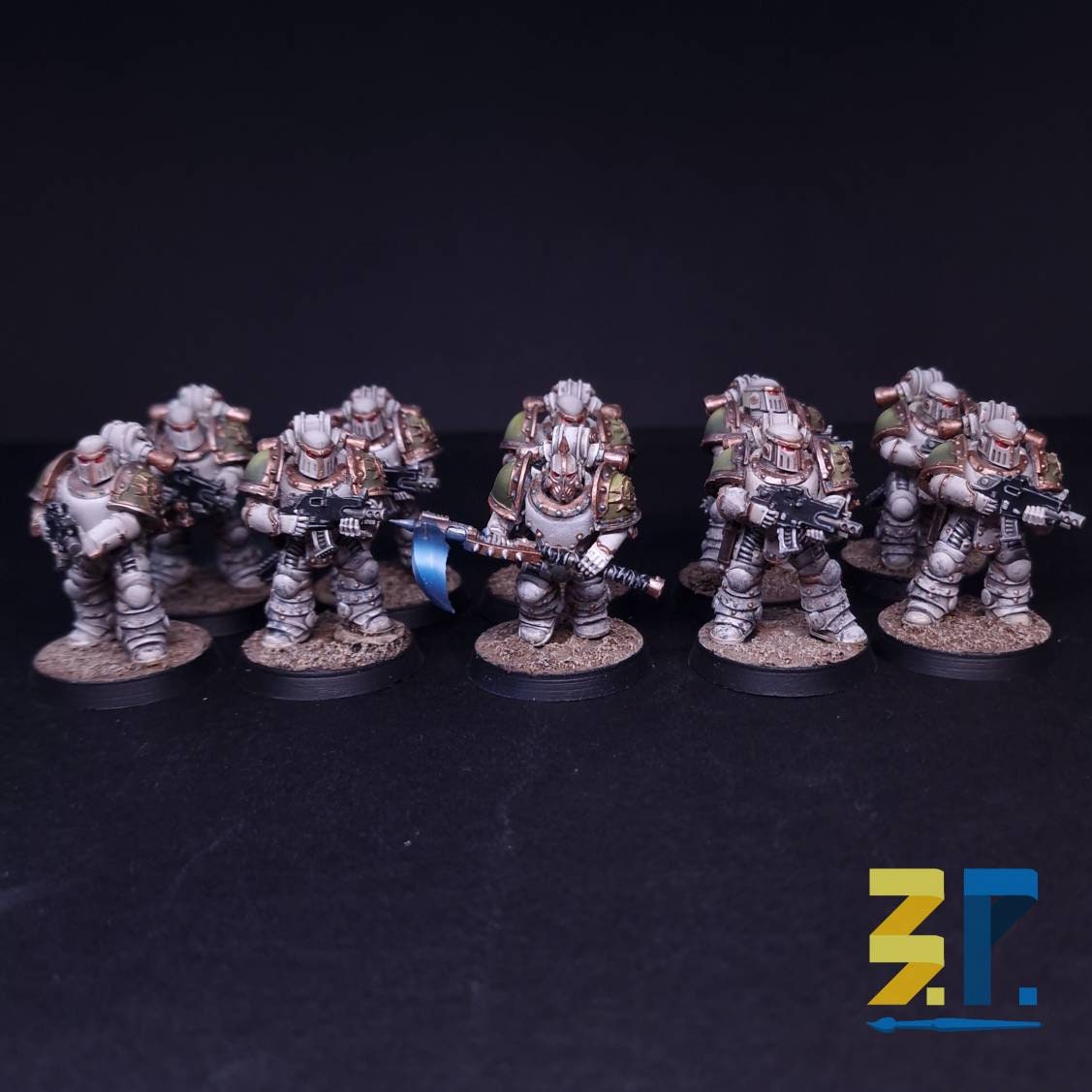 Horus Heresy Death Guard Legion Tactical Squad Mk2, Mk2.5