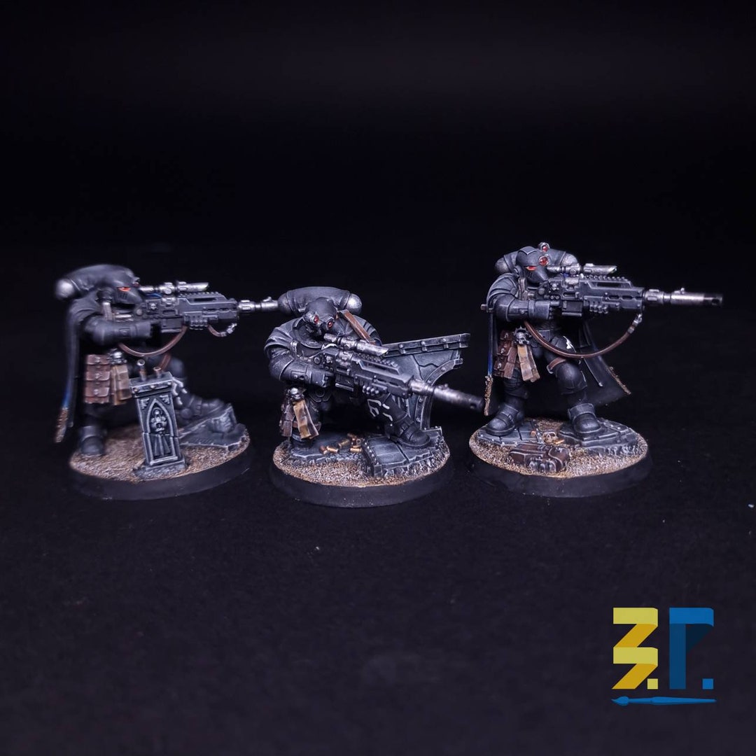 Primaris Space Marine Bladeguard Veterans Storm Shield A (3