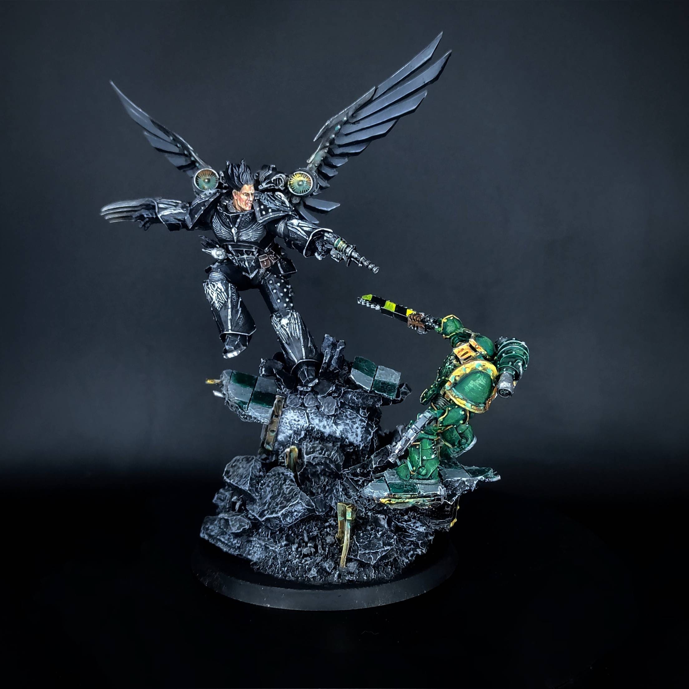 Corvus corax 40k model