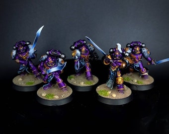 Emperor's Children Legion Palatine Blades Squad painted commission