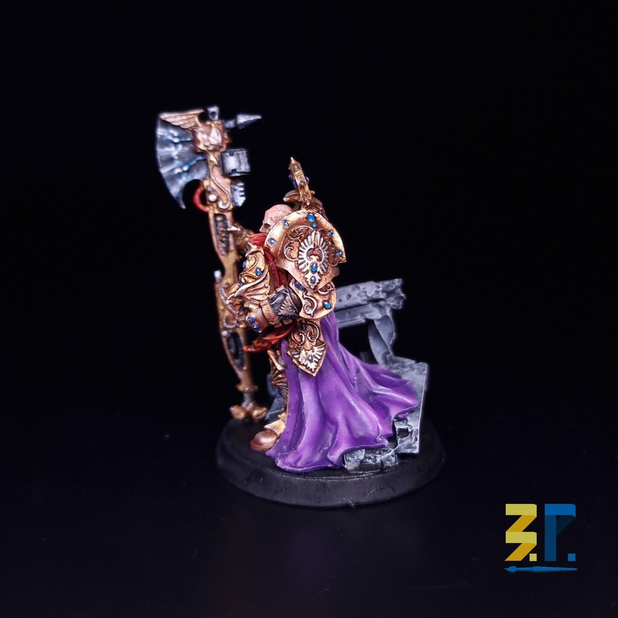 Tribune Ixion Hale Legio Custodes Warhammer 30k 40k Painted - Etsy