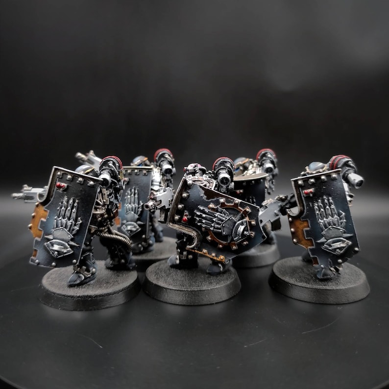 Iron Hands Medusan Immortals Painted Commission Etsy