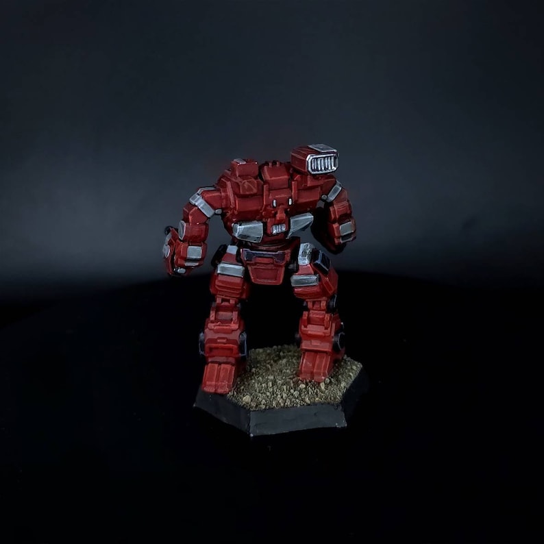 Loki hellbringer Battletech Mechwarrior Miniature Commission - Etsy