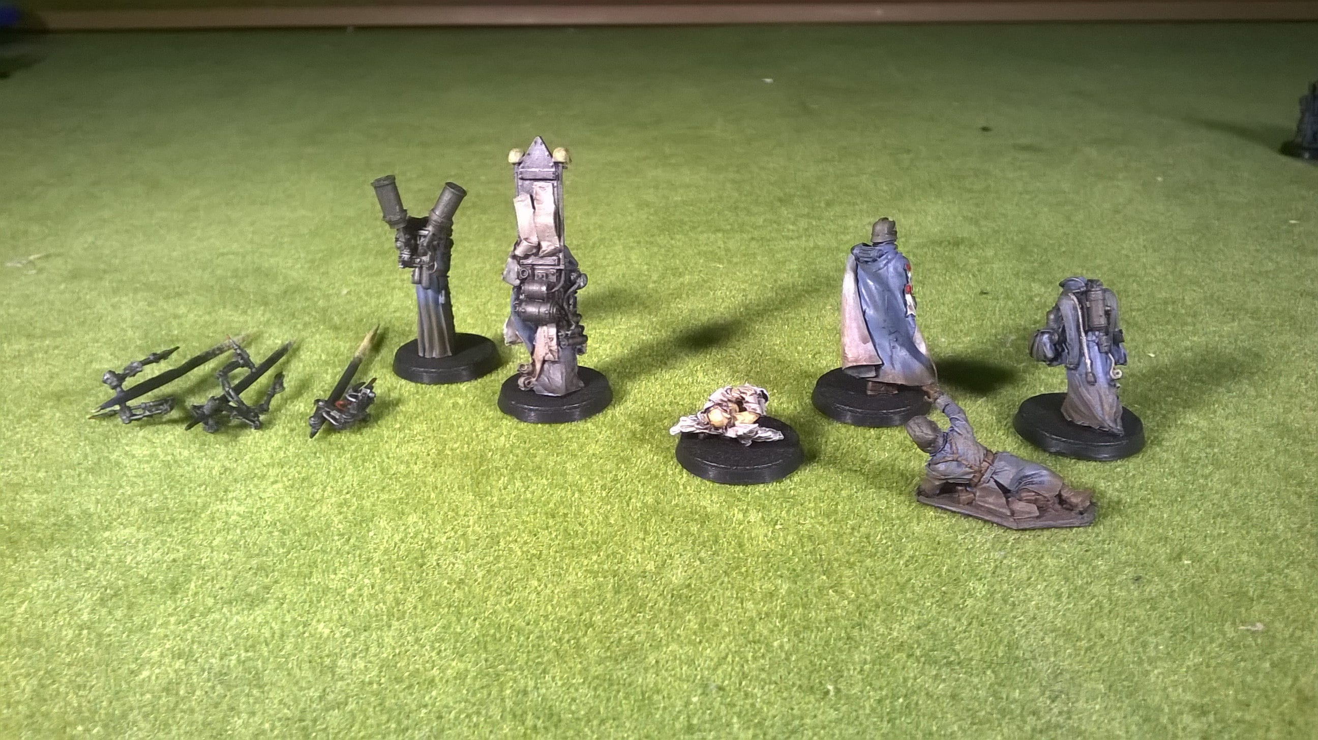 DEATH KORPS KRIEG Grenadier Quartermaster Forge world Games Workshop 40K RARE! EUR 29,82 - FR