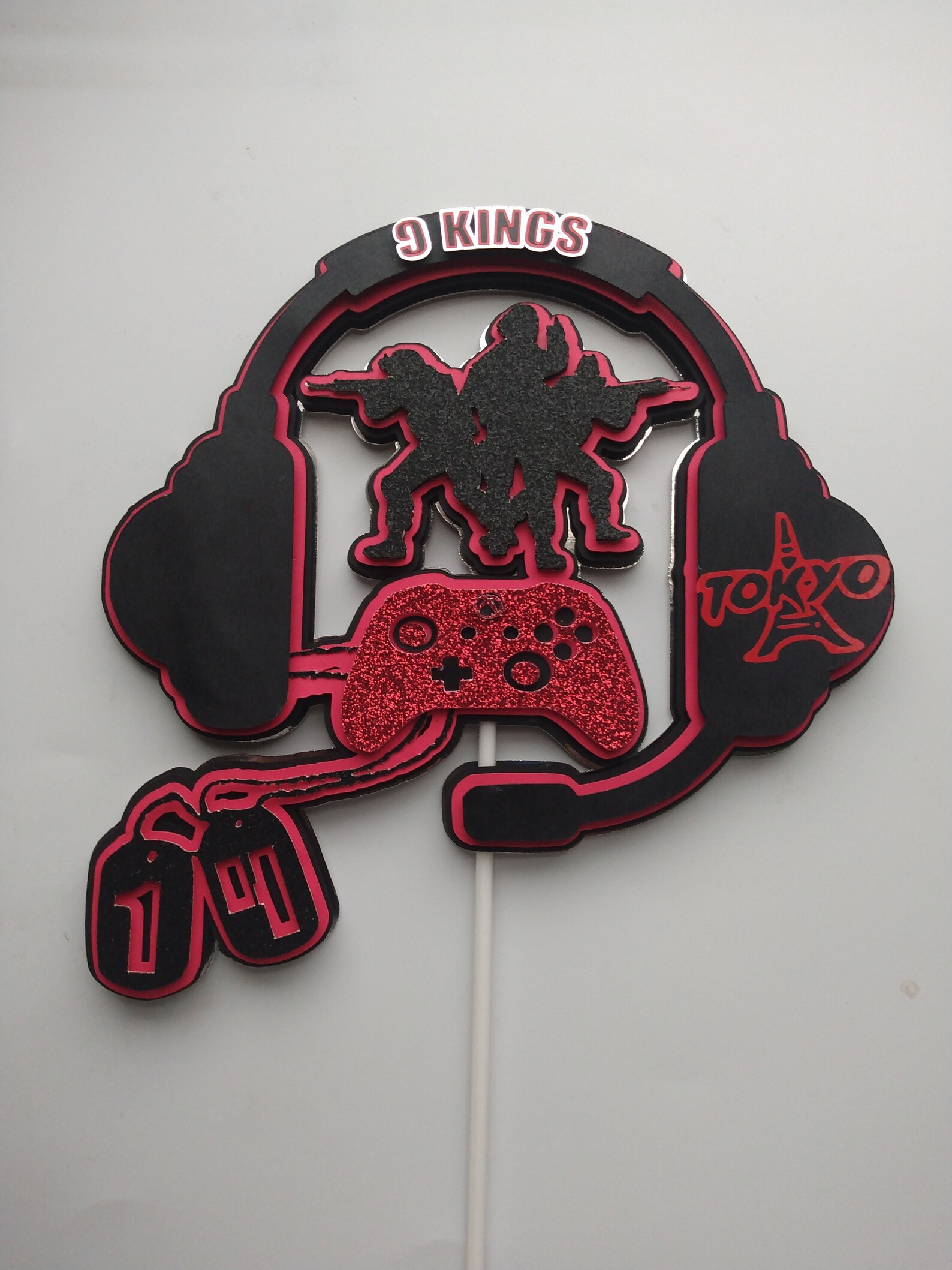 Call of Duty Cake Topper COD Cake Topper Video Game Cake Etsy