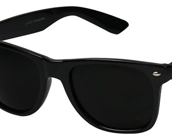 Black Framed Dark Lenses Plastic Sunglasses Blues Brothers Walter White Fancy Dress Accessories